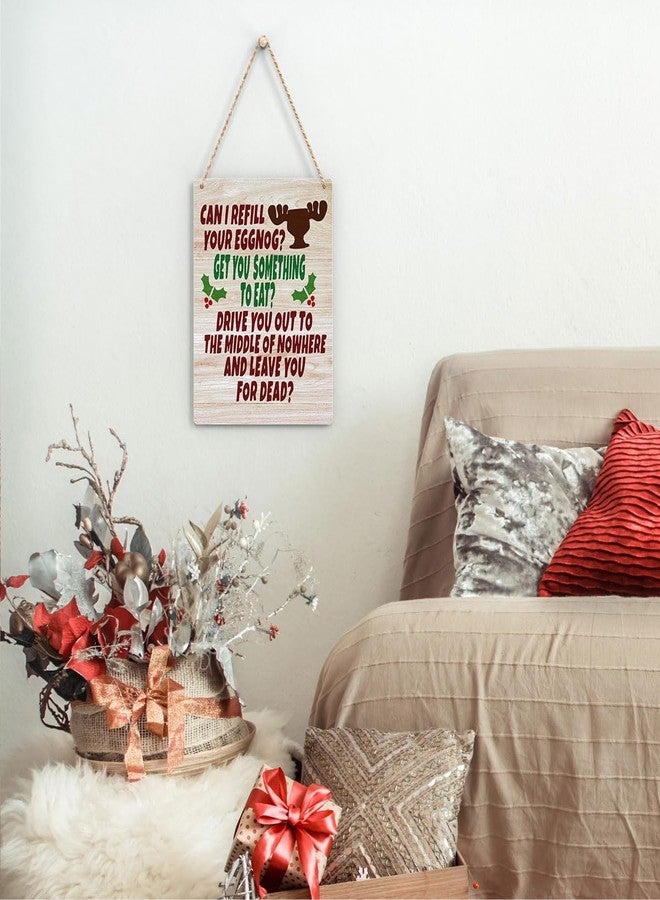 FREHVN National Lampoon's Christmas Vacation Movie Decor Xmas Holiday Decorations Xmas Holiday Decor Funny Merry Christmas Sign 8 x 10 inches - Image 3